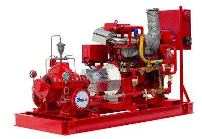 China Diesel Engine UL FM 5000GPM 174PSI Split Case Fire Pump With Tornatech Controller for sale