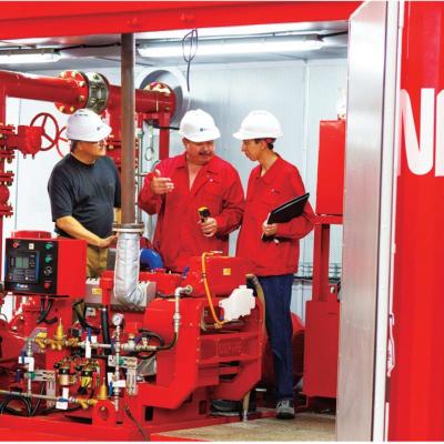 중국 펌프와 싸우는 NFPA20 컨테이너이스드 화재 판매용