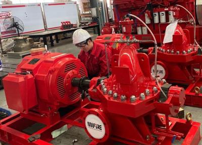 China NM FIRE Ul Fm Approved Fire Pumps / 300GPM @ 125M Head Electric Fire Fighting Pump for sale
