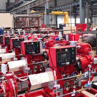 Chine NMFIRE UL motorisée diesel de pompe à incendie de 1500 gal/mn a énuméré à vendre