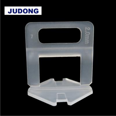 China 100pcs tile leveling system 2mm clips leveling system tile clips leveling system spacers tile for sale