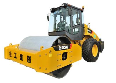 China Hydraulic Single Drum Vibratory Roller / Sheepsfoot Roller 18000kg Weight for sale