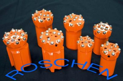 China GT 60 Retract Ballistic Button Bits T45 89 mm For Top Hammer Drilling for sale