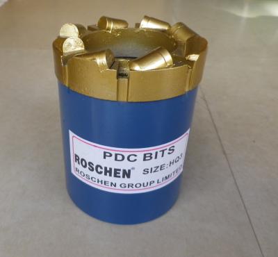 China PDC / PCD Diamond Core Drill Bits for Geotechnical and API Oil Gas Well Diamond Core Drilling for sale