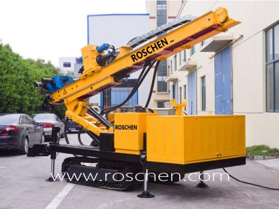 China Crawler Drilling Rig with full hydraulic power head For Anchoring Hole drilling for sale