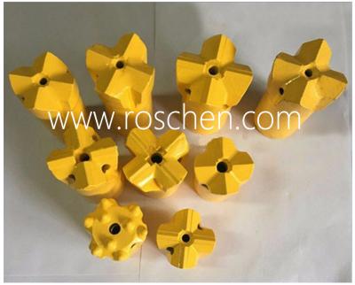 China Furnace Blast Hole Tapping Carbide Cross Bits with Tungsten Carbide Tips for sale