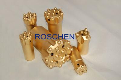 China R32 Ballistic Button Drill Bit Rock Drilling Tool For Underground Mining Tunneling for sale