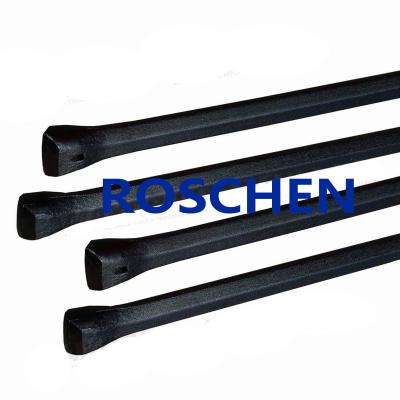 China broca de aço oca sextavada Rod das barras de aço da categoria 55SiMno com pata (108mm) para a perfuração profunda da fundação à venda