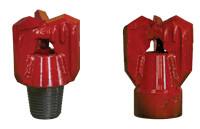 China High strength 1 inch - 24 inch Chevron drag bits / Oilfield Drill Bits for sale