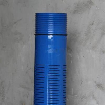 China PVC kerbte Schirm-Mantelrohr-/Wasser-Filterrohre zu verkaufen