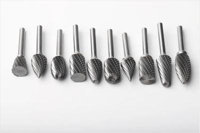 China 6mm Carbide Cutting Tools Carbide Burrs Set Carbide Cutter Rotary Files for sale