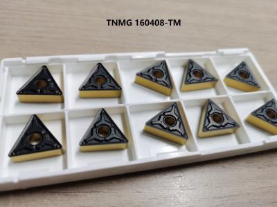 中国 高精度CNCカービッド挿入ターニングツール TNMG160404 TNMG160408-TM 販売のため