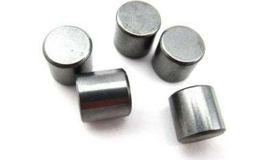 China Tungsten Carbide Wear Pads YG11C / YG15C Flat Top Button For Mining Industry for sale