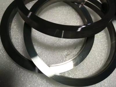 China Black Tungsten Carbide Rings / Hard Alloy Ring With Good Wear Resistance for sale