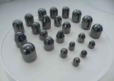 China Parabolic Shape Tungsten Carbide Buttons For Medium Abrasive / Hard Formations for sale