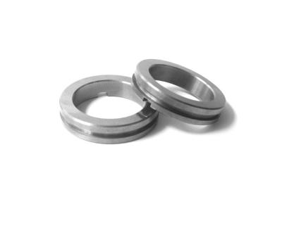 China Tungsten Carbide Mechanical Seal Ring / Flat Tungsten Ring Dimensions Customized for sale
