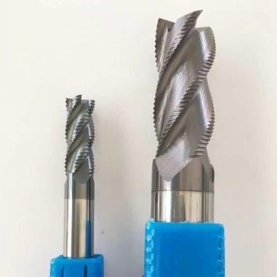 China 1- 4 Flute Carbide End Mill , HRC 60/65/68 Milling Cutters End Mill For Stainless Steel for sale