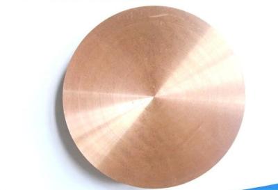 China Folha do tungstênio do cobre da forma redonda/diâmetro da placa tungstênio do cobre personalizado à venda