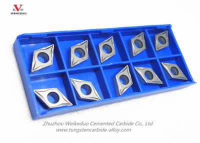 China DCMT11T304-FA,Corrosion Resistance Carbide Cutting Inserts / Customized Carbide Tool Inserts for sale