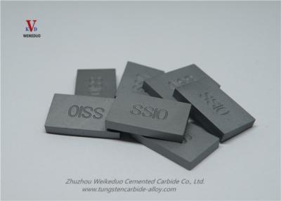 China Precision Dimension Tungsten Carbide Inserts For Stone Cutting Machines for sale