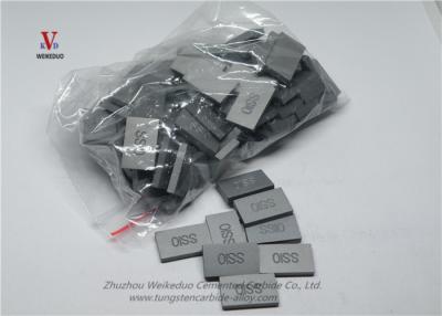 China PVD CVD Coating Tungsten Carbide Tips / OEM Carbide Cutting Inserts for sale