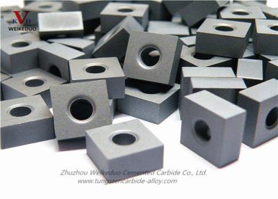 中国 正方形の炭化物の回転挿入物、精密金属の旋盤の炭化物の挿入物 販売のため