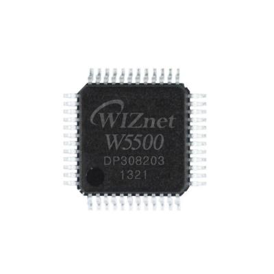 China W5500 WIZnet Ethernet ICs 3in1 Enet Controller TCP/IP +MAC+PHY Electronic Integrated Circuits for sale