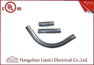 China 3/4 90 Degree Elbow IMC Conduit Fittings Electro Galvanized Both End Threaded for sale