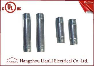 China Electrical Rigid Conduit Fittings 1/2 Galvanized Nipple Industrial Pipe Fittings for sale