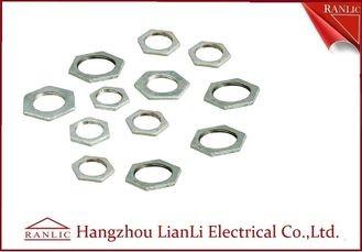 China Steel Hot Dip Galvanized Steel Locknut BS4568 BS 31 Threaded Hexagonal Head for sale