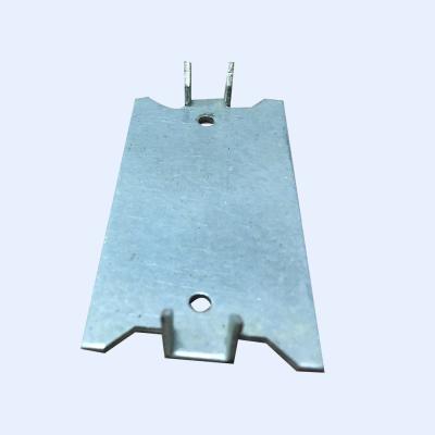 China Wire Guard Nail Plate With Prongs Zinc Plated OEM Hardware Item Automation Production Molds 2.0MM Thickness for sale