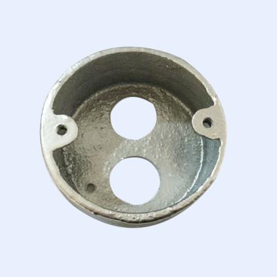 China 20mm Two Hole Looping In Malleable Juction Box Available Hot Dip Galvanized Back Outlets Also Have for sale