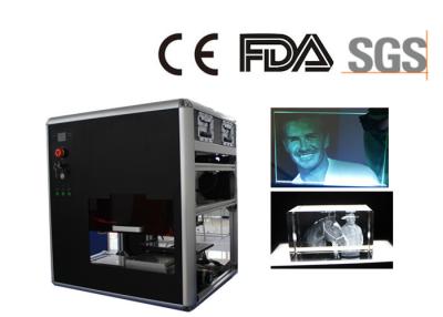 China Máquina de grabado personalizada del laser de cristal de la refrigeración por aire para los regalos cristalinos en venta