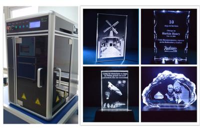 China Crystal Subsurface Laser Engraving Machine with 120*200*100 Engraving Area for sale