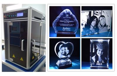 China Portable Glass / Acrylic / Crystal Subsurface Engraving Machine CE FDA Certificated for sale
