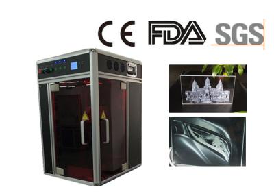 China Servo Motor Acrylic Laser Engraving Machine , 532nm Photo Crystal Laser Machine 3D for sale