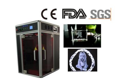 China 532nm 2D 3D Subsurface Laser Engraving Machine Diode Pumped CE / FDA Approved for sale