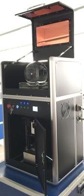 China Refrigerar de ar da velocidade da máquina de gravura 4000HZ do laser das bolas de cristal 3D à venda