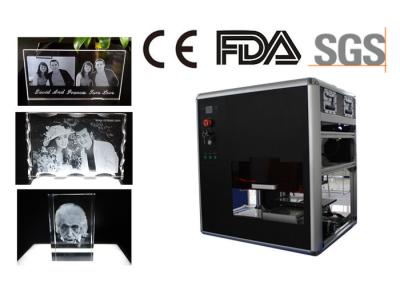 China Compact Diode Pumped 3D Laser Photo Engraving Machine 300x400x100mm for sale