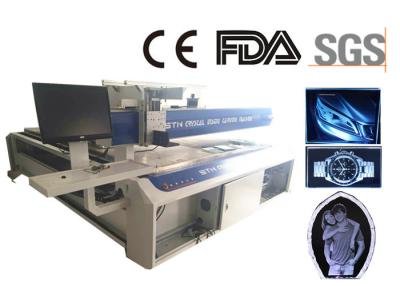 Cina Grande macchina di cristallo dell'incisione laser della scala 3D, macchina per incidere sotto la superficie dell'analizzatore rapido in vendita