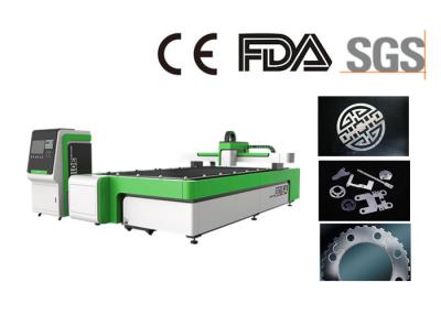 China Máquina de corte industrial do laser da fibra, cortador do laser do metal da fibra do CNC para o aço carbono à venda