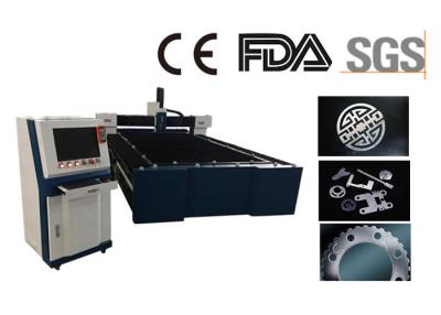 China CNC Cutter Fiber Laser Cutting Machine / Laser Engraving Machine Long Life Time for sale