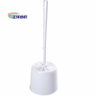 Chine brosse de nettoyage de poignée de 12.5cm Microfiber avec le poil en plastique blanc de tasse de filtration à vendre