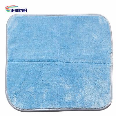 China 1000gsm Car Cleaning Rags 40x40cm Extra Thick Quick Dry Soft Smooth Fabric Car Window Towels for sale