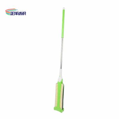 China 135cm Wet Mop Handle Stainless Steel Pole 11x32cm Frame for sale