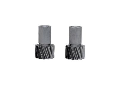 China 12 Teeth Gear Pinion Shaft Din 3974 Alloy Steel for sale