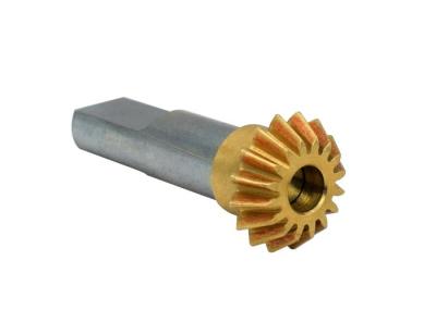 China Professional Cnc Machining Straight Bevel Gear 16T  0.85 Module AGMA 909-A06 for sale
