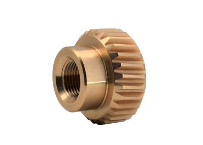 China Bronze Worm Gear And Worm Wheel / Worm Wheel And Worm Shaft 28T 1.0M for sale