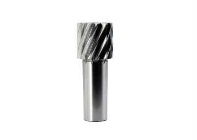 China Steel Precision Miniature Drive Pinion Shaft  T12  M1.0  20CrMo Material for sale