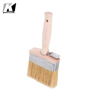 China Wear Resistant Flat Paint Brush For Walls 100x30mm Lightweight Reusable for sale